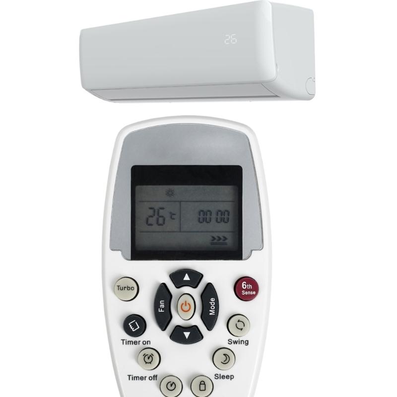 Pilot zdalnego sterowania klimatyzacją z wyświetlaczem LCD do klimatyzatora Whirlpool DG11E5-05(wlp1) DG11E3-04 ASH-110C1