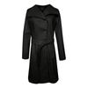 Fashion Trench Coats For Women's Long Trench Coat Slim Classic Solid Color Coats