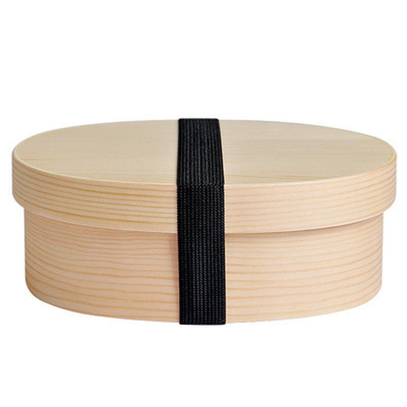 Деревянная посуда для пикника ланч-бокс японский бенто ланч-бокс контейнер для еды маленькая коробка для еды с фруктами суши детский школьный ланч-бокс для путешествий бежевый 1439₽