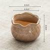 Creative Ceramic Flowerpot Petal-Rim / Lotus Shape Succulent Planter Desktop Ornament for Home Garden Decor