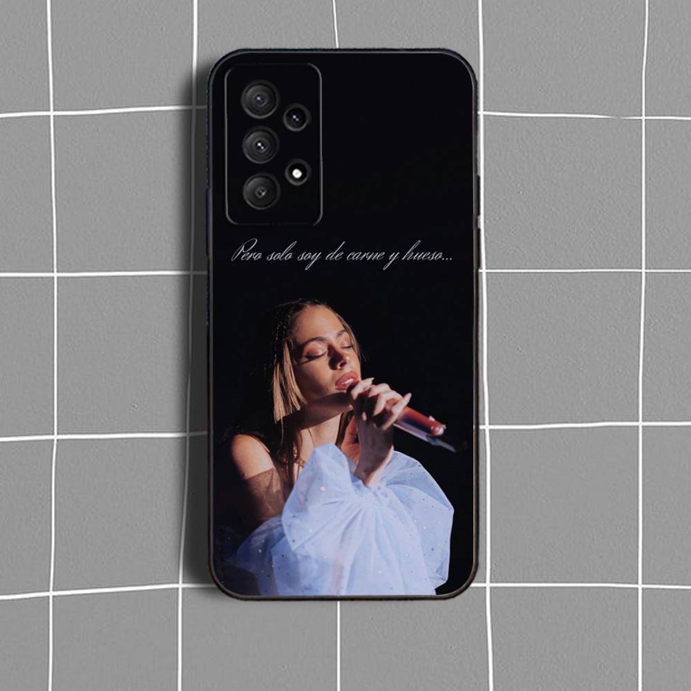 M-Martina S-Stoessel TINI Phone Case For Samsung Galaxy A73,31,32,72,41,53,52,71,22,5G,Note,J7,8,9 Soft Black Cover
