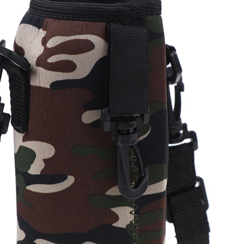 1000ml Nosič na láhev na vodu Izolovaný obal Taška Neoprenový držák Popruh Outdoor