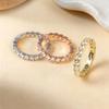 Luxurious European and American Trendy Full Diamond Ring for Women - Super Shiny Index Finger Jewelry