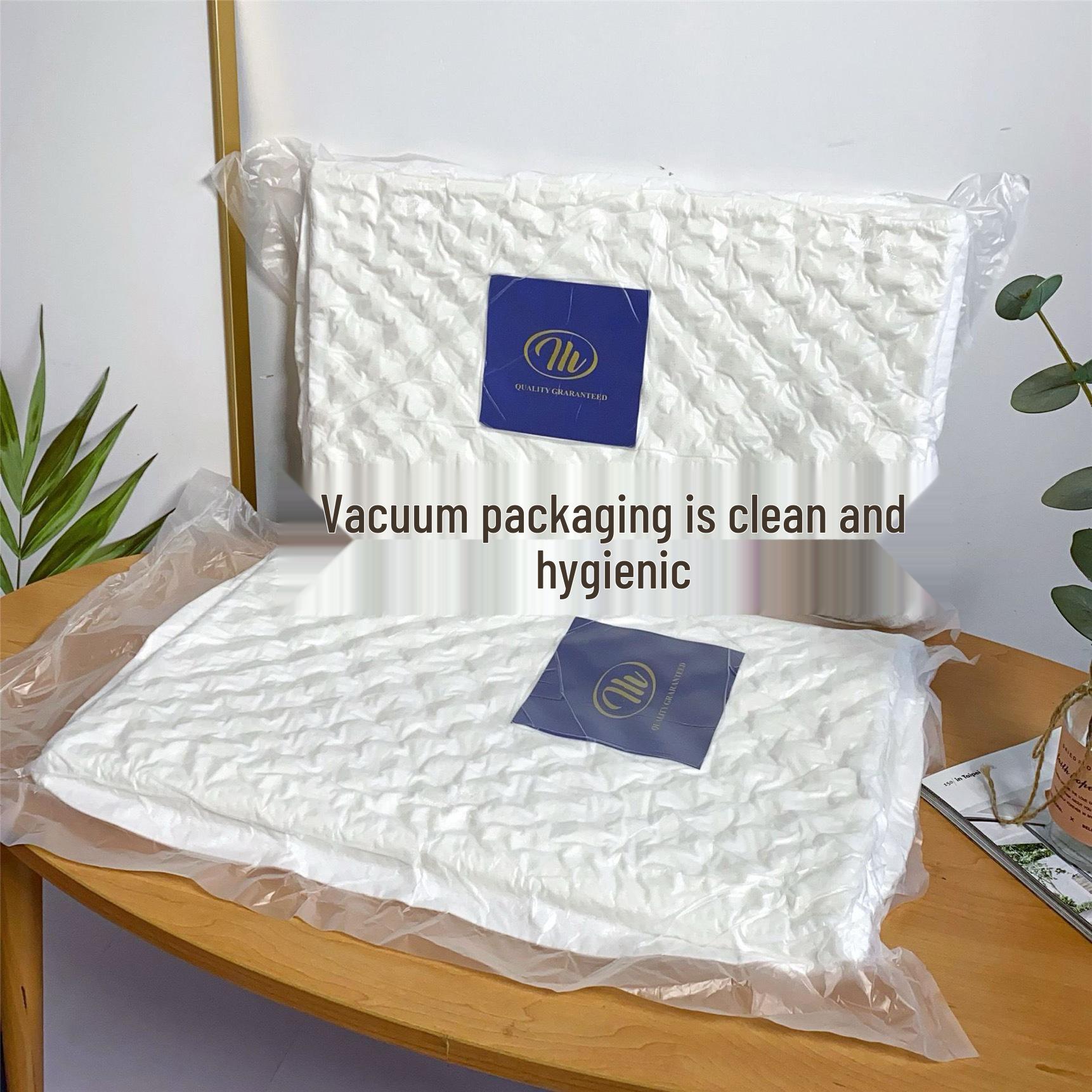 

Hill Style Latex Pillow for Neck Protection - Slow Rebound Cervical Support Pillow, Ideal for Events and Gifts 30x50cm [Single]