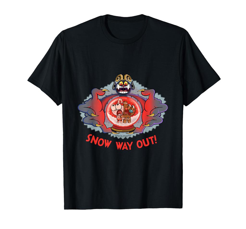 """KEIN AUSWEG IM SCHNEE!""""""Cuphead Show!""" Feiertagswaren T-Shirt