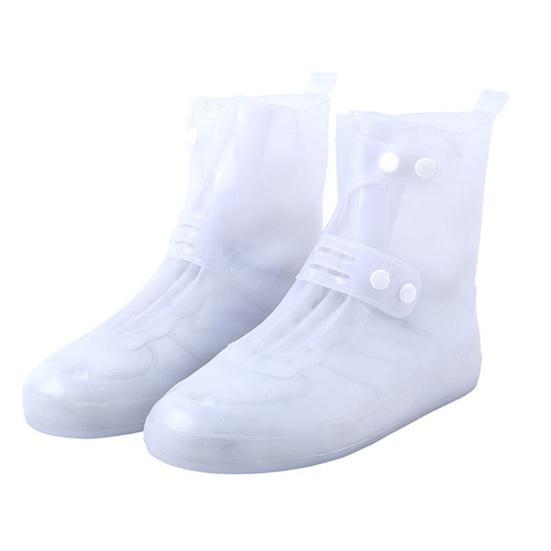 1 Pair Rainproof Shoe Covers Waterproof Anti-Puncture Wear-Resistant Non-Slip Shoe Protectors Outdoor Rain Shoe Gear