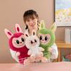 25Cm The Monster Labubu Plush Toy Labubu Doll Set Labubu Monster Stuffed Animal Soft Toy Mascot Gift Pillow Soft Plush Toys