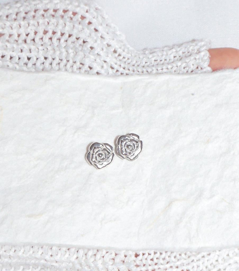 Loasi Lovely Rose. Rose Stud Earrings