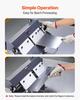 Box and Pan Brake, 610 mm/24 inch Sheet Metal Bending Brake,16-Gauge Mild Steel Capacity, 0-135 Degree Adjustable, Metal Bender Machine with 5