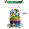 Aladdin Jasmine Princess Girls Birthday Party Decor Kit Disposable Tableware Plates Cups Napkins Tablecloth Balloon Party Favors