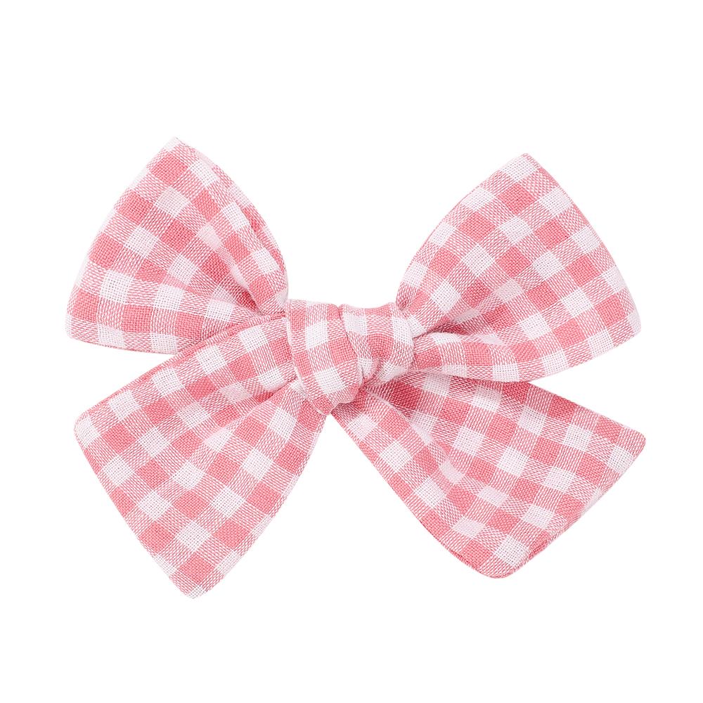 2pcs/lot Handmade Printing Hair Bows Hairclip for Baby Girls Lovely Corduroy Safe Hairpins Barrettes Children Hair Accessories