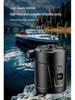 Portable 5200mAh USB Air Pump with Digital Display for Inflatable Mattresses and Rings