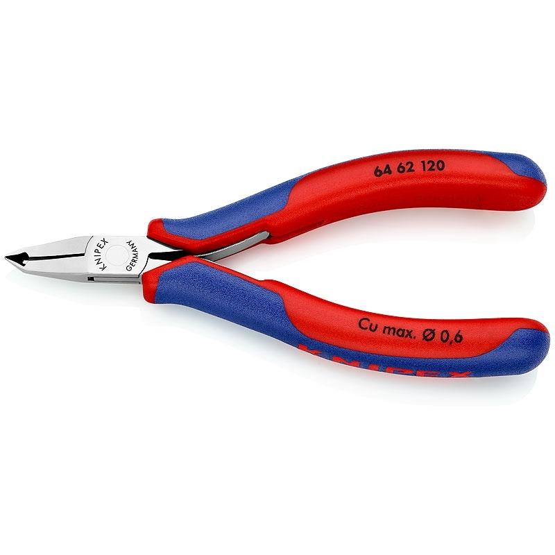 

Конец плоскогубцы Knipex для электроники Маленькая фаска Узкие челюсти 65 120 мм 2-comp Ручки