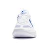 Li Ning Comfortable Cushioning Slip Resistant Abrasion Resistant Breathable Low top Basketball Shoes Men's White Blue ABPU007-2