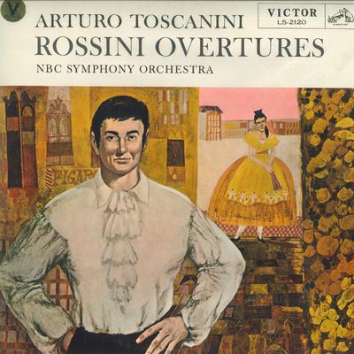 LP Record ARTURO TOSCANINI, NBC SYMPHONY ORCH - Rossini: Overtures The Barber of Se LS2120 VICTOR - Japan Classical Used