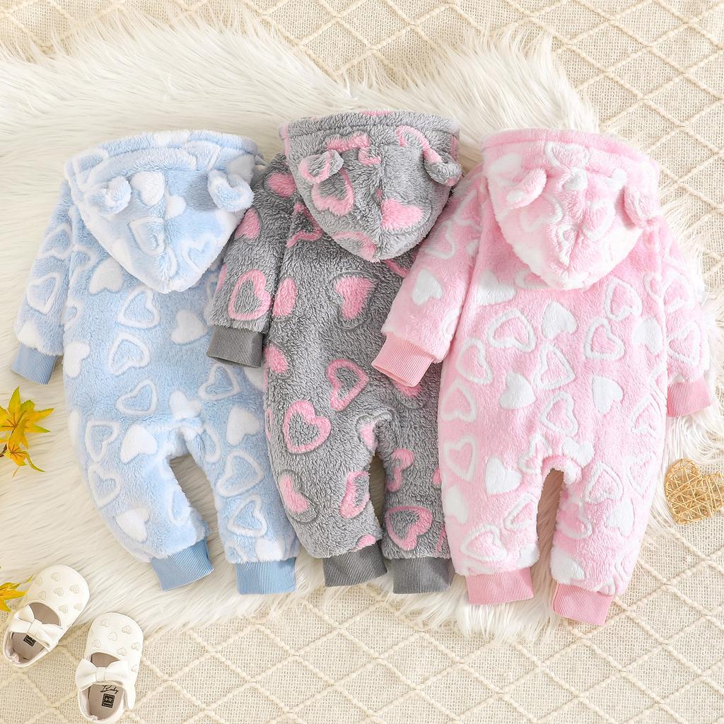 New Autumn and Winter Explosions Maomao Love Hooded Boys' and Girl's Long-sleeved Boys' and Girl's Long-sleeved Climbing Suit