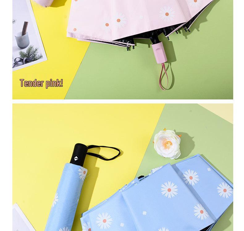 UV Protection Folding Sun Umbrella - Rain or Shine, Creative Sunshade