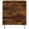 Sideboard Smoked Oak 60x35x70 cm Particleboard