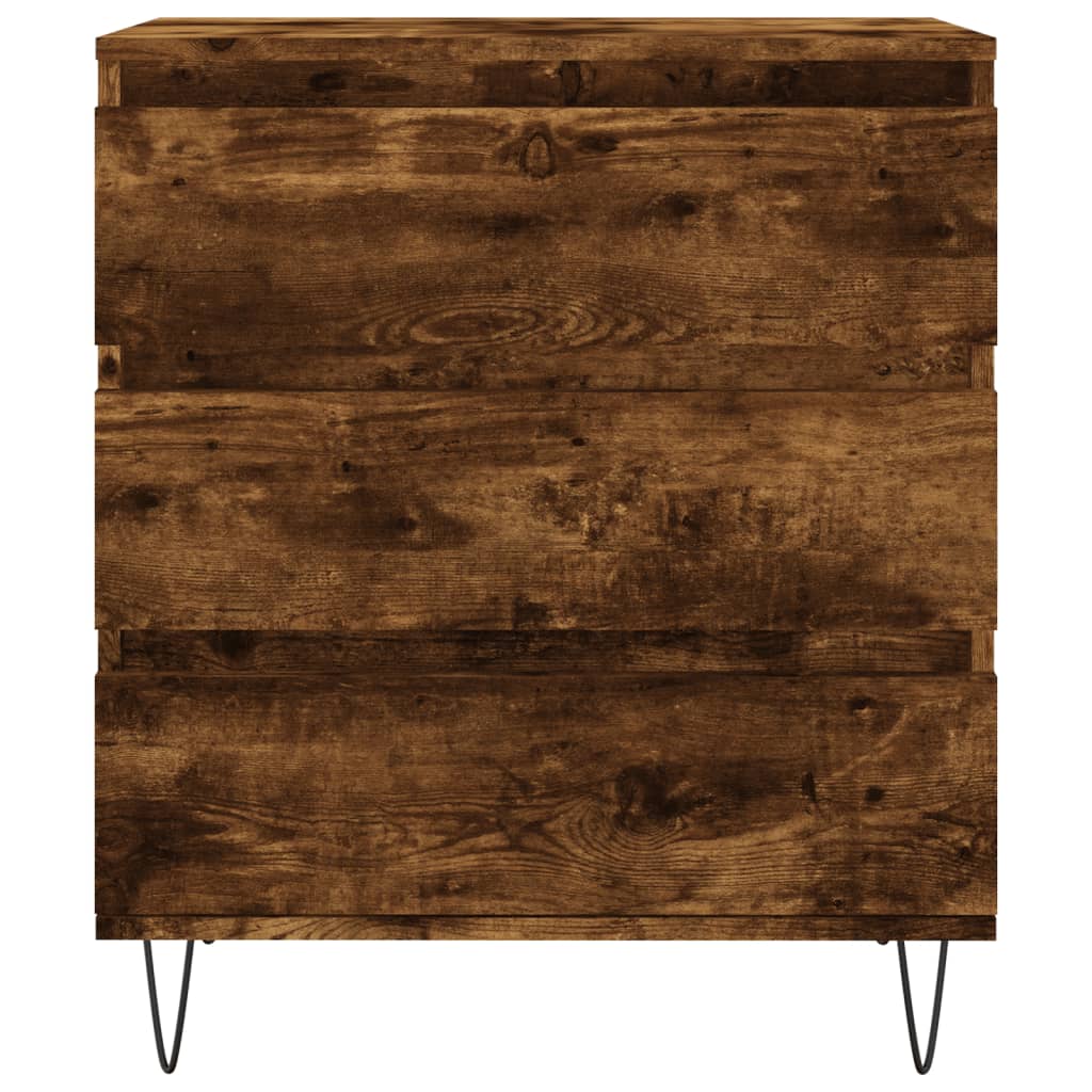 Sideboard Smoked Oak 60x35x70 cm Particleboard