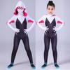 Halloween Gwen Woman Spider-Man Parallel Universe Costume Bodysuit Kids Adult Hero Costume