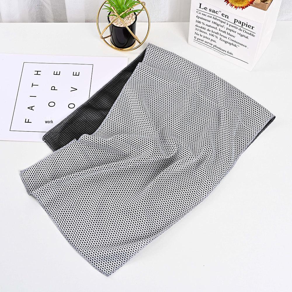 Quick-Dry Cooling Sports Towel - Sweat-Wicking, Detachable & Portable