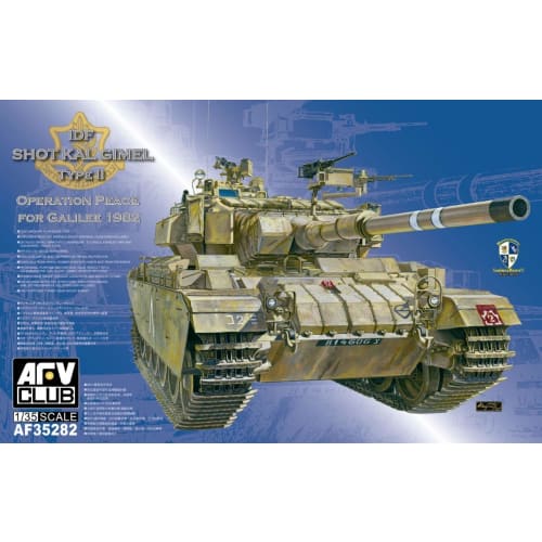 AFV Club 1/35 Scale Israeli Shot Kal Gimel Operation Galilee Plastic Model Kit FV35282