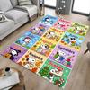 1pc Snoopys Yearly Adventures Carpet for Playroom Bedroom Living Room Sofa Home Decor,kids Game Area Rug Non-slip Floor Mat Y73016
