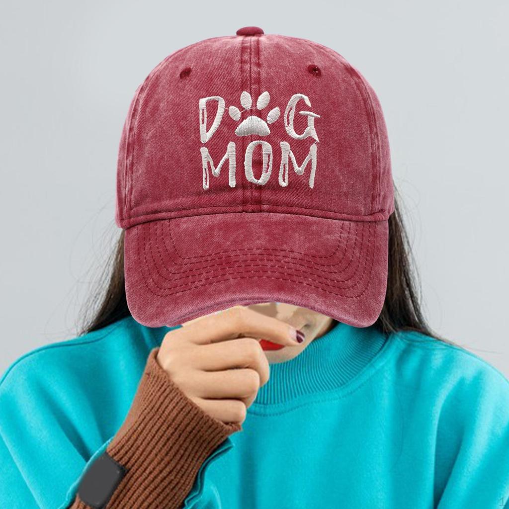 Embroidered Baseball Hat Mother's Day Gift Hip Hop Cap Sun for Gym Gardening