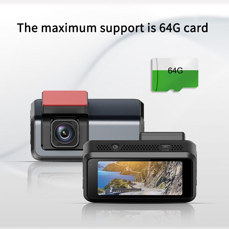 V6 3" FHD 1080P Dash Cam Car DVR Double Lens Recording Night Vision Parking Monitor G-sensor Vedio