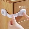 2Pcs Wear-resistant Practical Good Multipurpose Baby Safety Cupboard Locks Furniture Latches Furniture Strap Latches