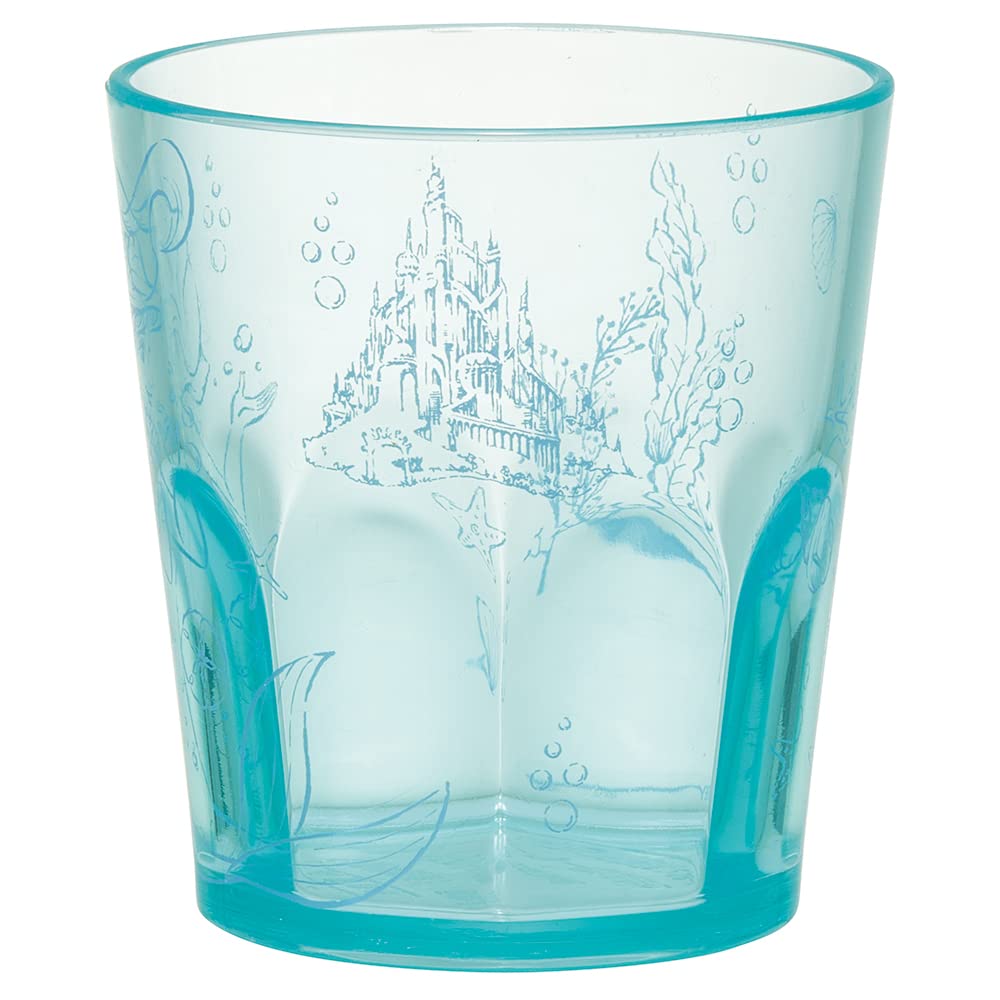 Skater Acrylic Disney Ariel Cup, 280ml, Turquoise, KSA4-A