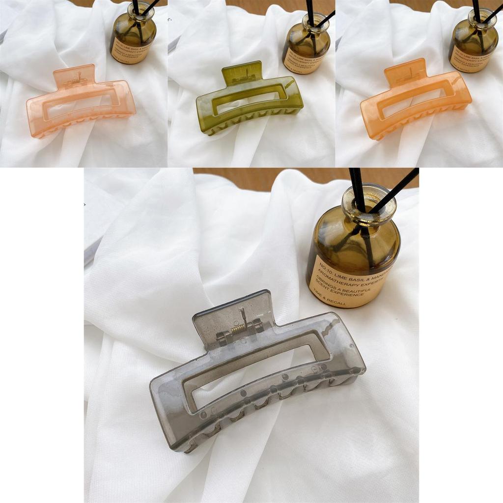 Premium Jelly Color Hair Claw Clip For Women Stylish And Fashionable Design In Various Colors
