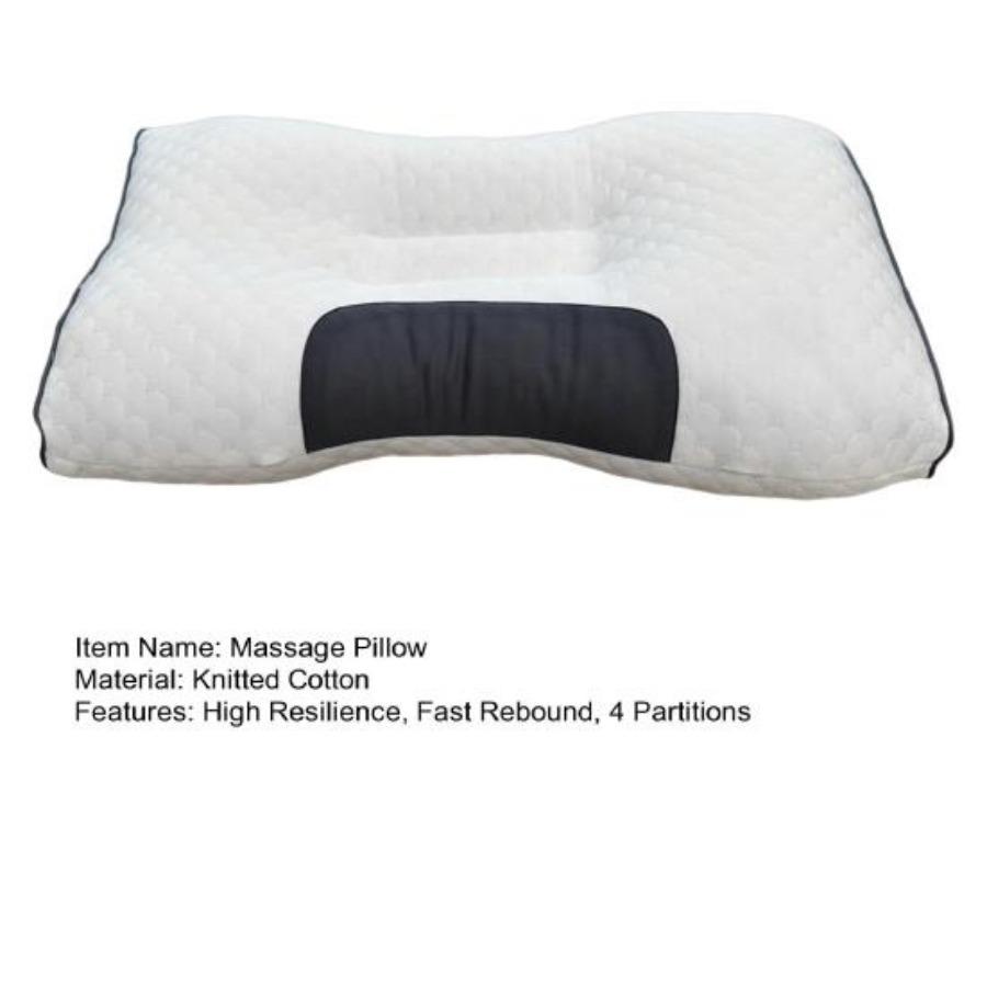 1PC Pernă de dormit Rebound rapid Îngrijirea gâtului Ameliorează oboseala Pernă cervicală cu textura moale convenabilă