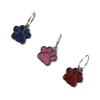 Cat Dog Paw Print Pet Glitter Pendant Personalized Pet Collar Tag Pendant Dog Cat Tags  Puppy