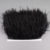 Ostrich Feathers Fringe 2M 55colors Selected Clothing Sewing Crafts Dress with Fluffy Feather Ribbon