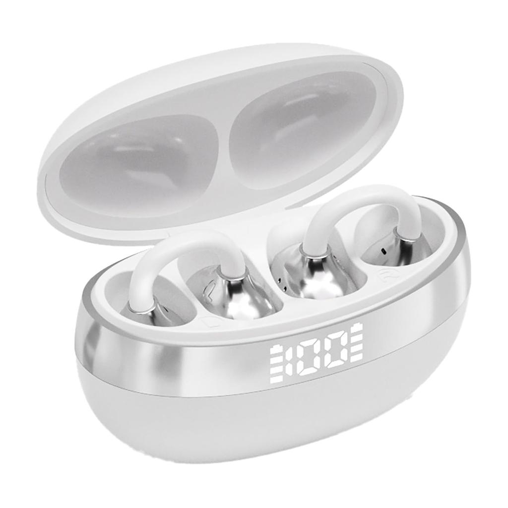 Xiaomi Clip-On Open Ear Wireless Bluetooth Headphones,Bluetooth 6.0 Sports Earphones with 60-Hour Battery, Comfortable Wearing,HD Call