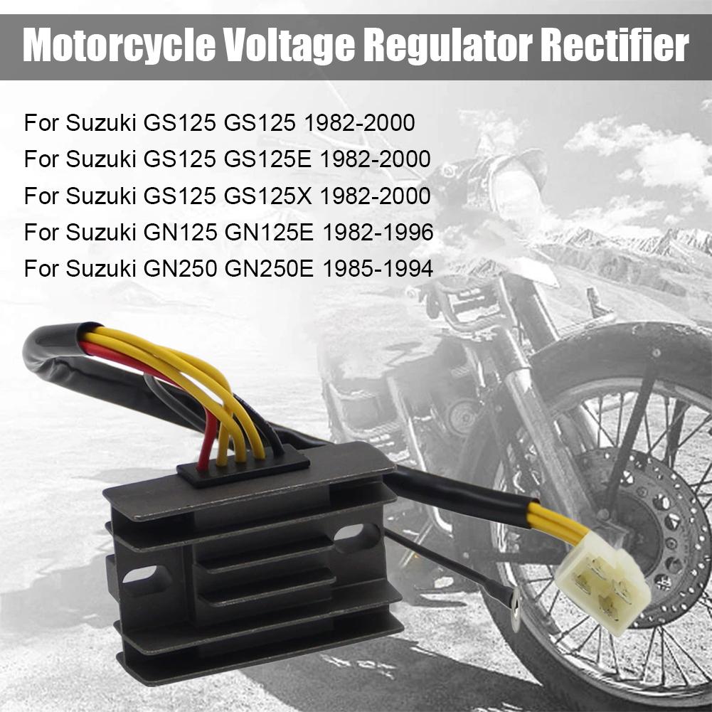 For Suzuki GN250 GN250E Stator Coil Regulator Rectifier 250 - 1994 Gasket 250E GN Accessories 1982 W8A3