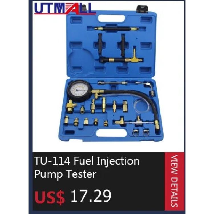 New Rapid Connected Petrol Gas Engine Cylinder Compressor Gauge Meter Test Pressure Compression Tester Leakage Diagnostic