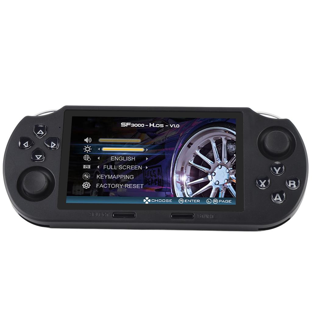 Handheld-Spielkonsole 4,5 Zoll 854x480 IPS-Bildschirm 64GB Retro Handheld-Spielkonsole Unterstützt 14