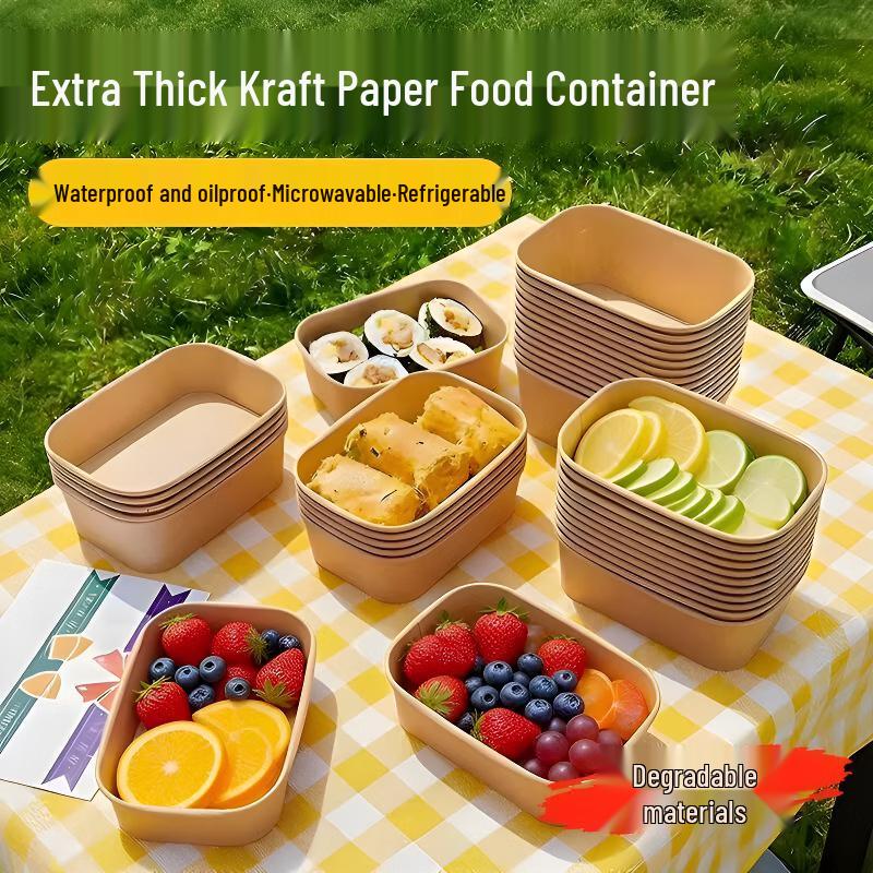 Disposable Paper Bento Boxes