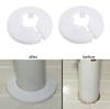 12mm Plastic Drain Pipe Rings Invisible Joints Decorative Accessory Modulars Drainage System Cover for Home Improvement