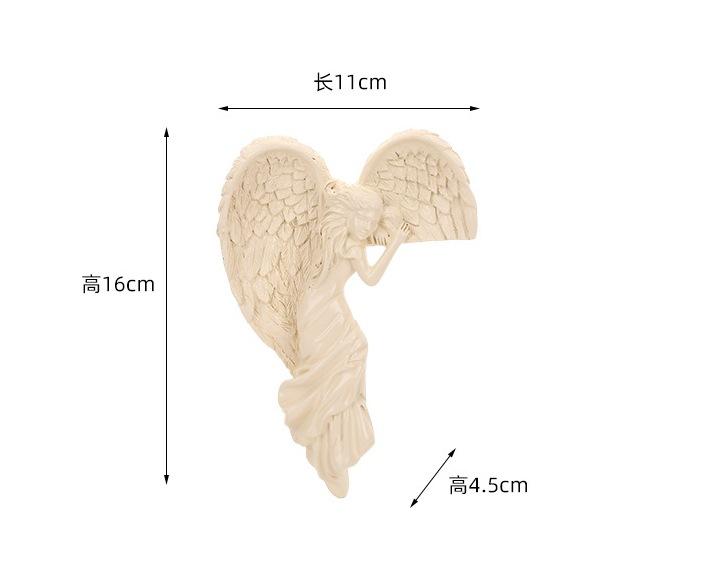 Angel Door Frame Decor Door Frame Angel Wing Sculpture Corner Angel for Door Frame Angel Door Wings Wall Decor 3D Angel Statue
