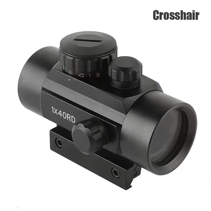 

1X40Rd Червона Зелена Точка Приціл Мисливська Колекція Оптика Рефлекторний Голографічний Приціл Коліматор Аксесуари для Ейрсофту