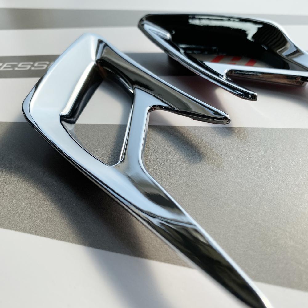 Chrome For Honda Goldwing GL1833 GL1800 2018 Side Panel Vent Trims & Front Fender Vent Trims