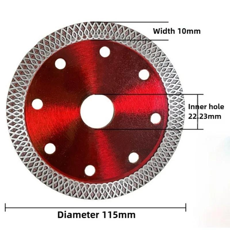 1pc Diamond Dry Cutting Blade Disc Porcelain Ceramic Tile Turbo Thin Stoneware for Marble 105 115 125mm