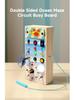 Children's Wooden Steering Wheel Puzzle - Montessori-Inspired Educational Busy Board for Simulated Driving and Intellectual Development