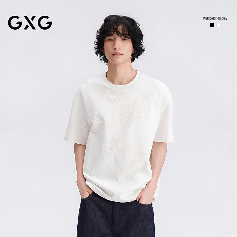 GXG Men s Jacquard Knit Short Sleeve T-Shirt M