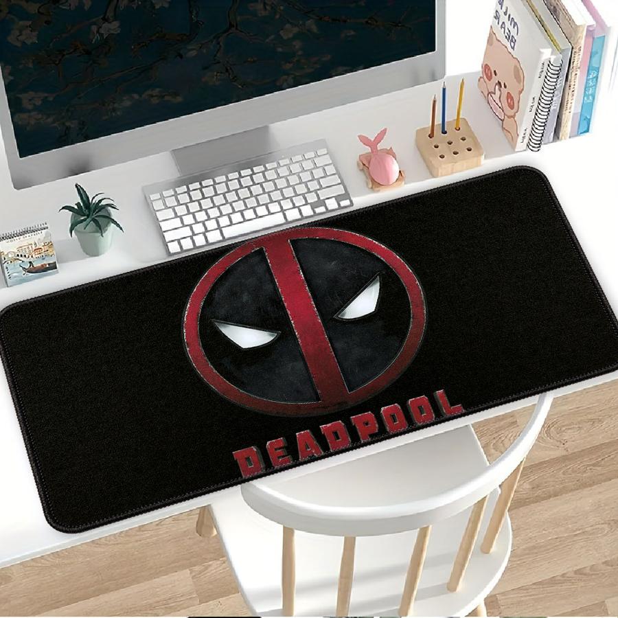 Anti Slip Mouse Pad Desk Accessories Computer Laptop Pad Office Pad Game Console Pad Keyboard Mouse Pad Cool Marvel Deadpool