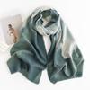 This Is A New Autumn and Winter Fashion Commuting Scarf In Gradient Color Featuring A Faux Cashmere Look and An Elegant Ladylike Style Shawl for Women