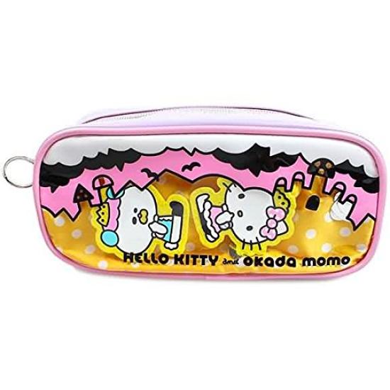 

x Moe Okada Shaka Shaka Pencil Case Sanrio x Momo Collaboration [Hello Kitty]